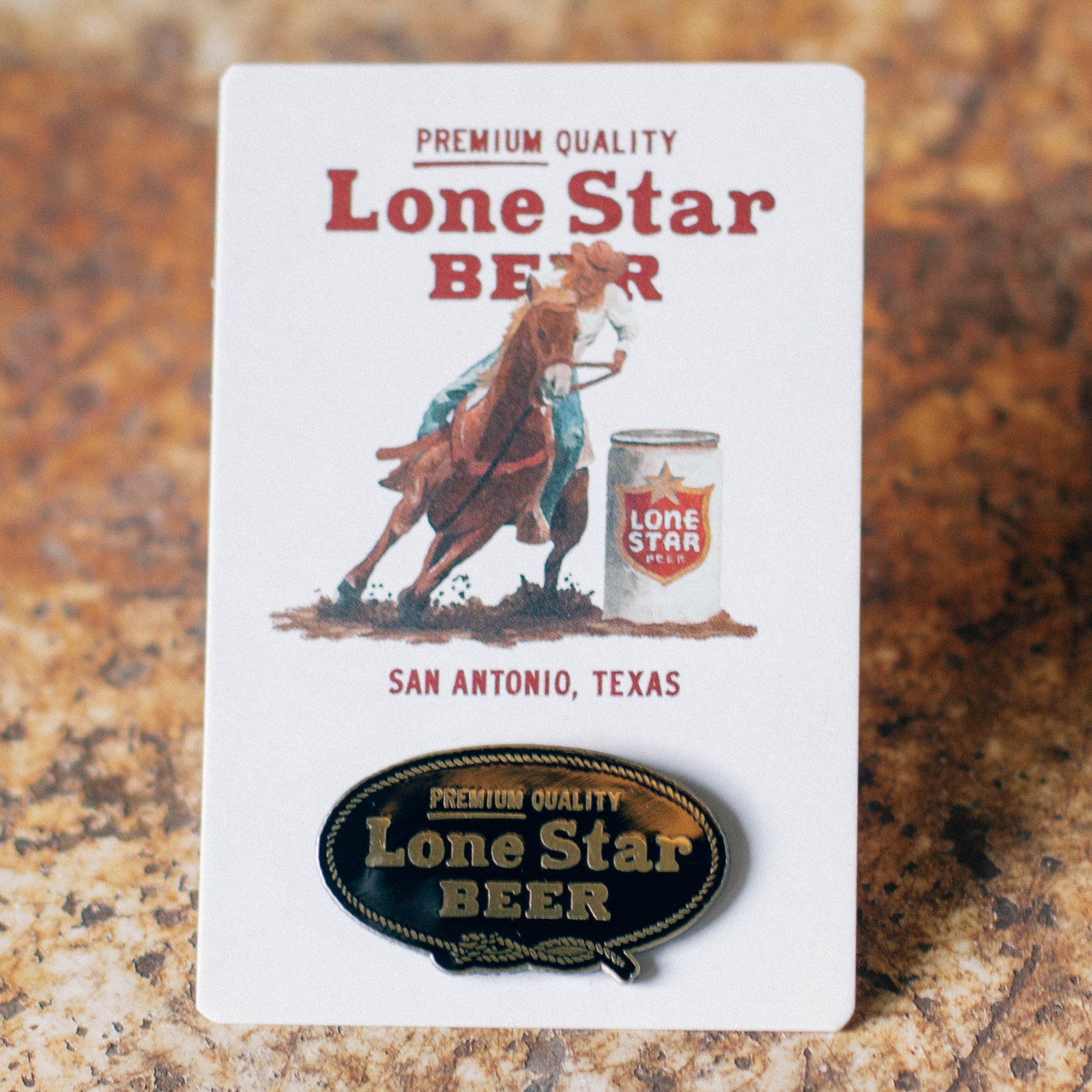 Texas Rodeo Enamel Pin